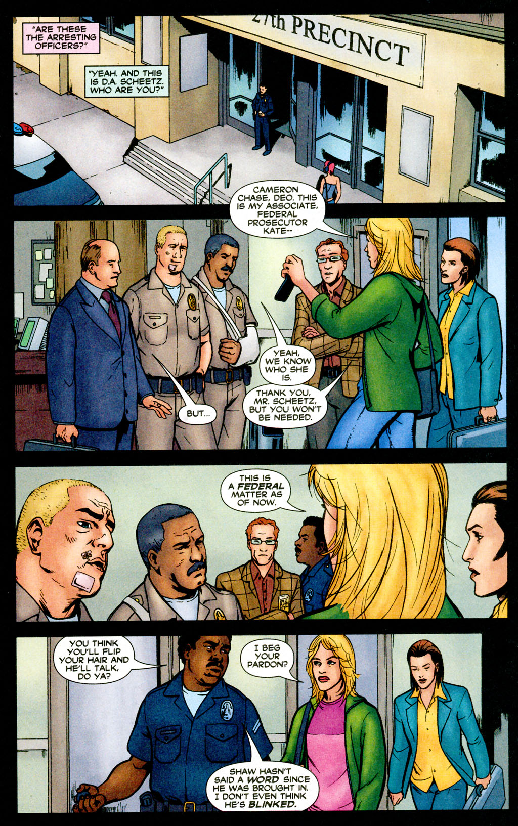 Read online Manhunter (2004) comic -  Issue #12 - 21