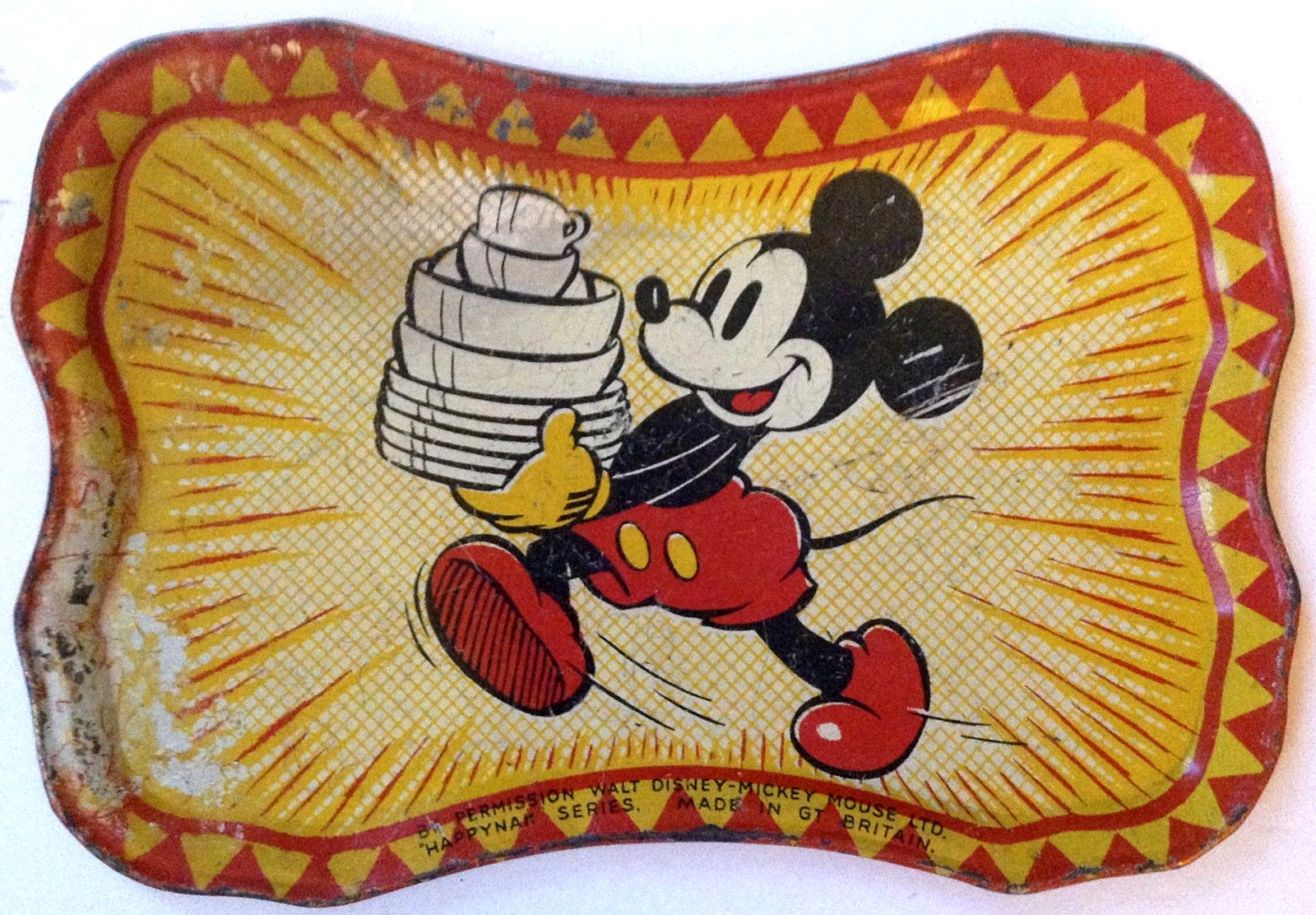 Filmic Light Snow White Archive Vintage Happynak Tin Tea Sets