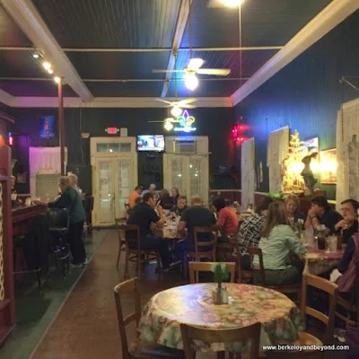 front dining room in Nobile's Restaurant in Lutcher, Louisiana