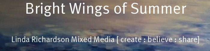 Bright Wings of Summer : Mixed Media Artist