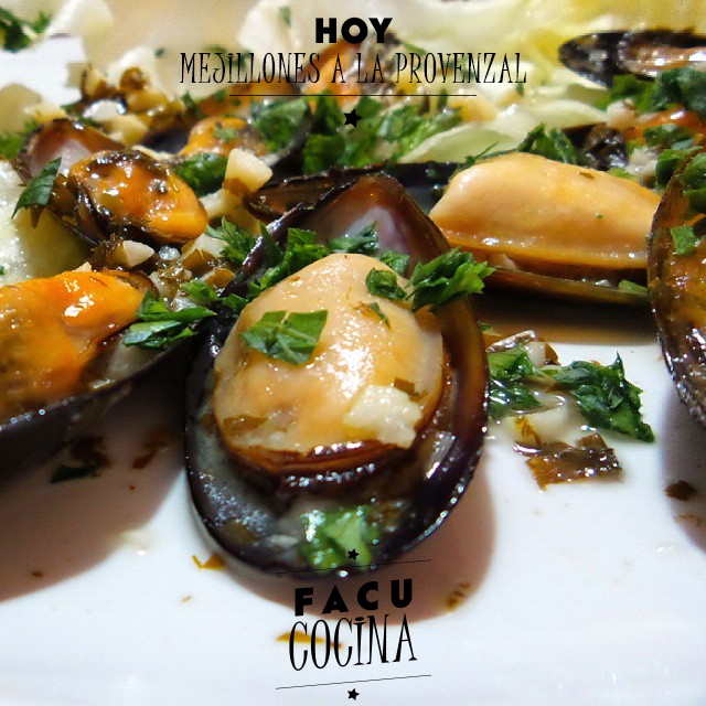Mejillones a la provenzal Mejillones a la provenzal