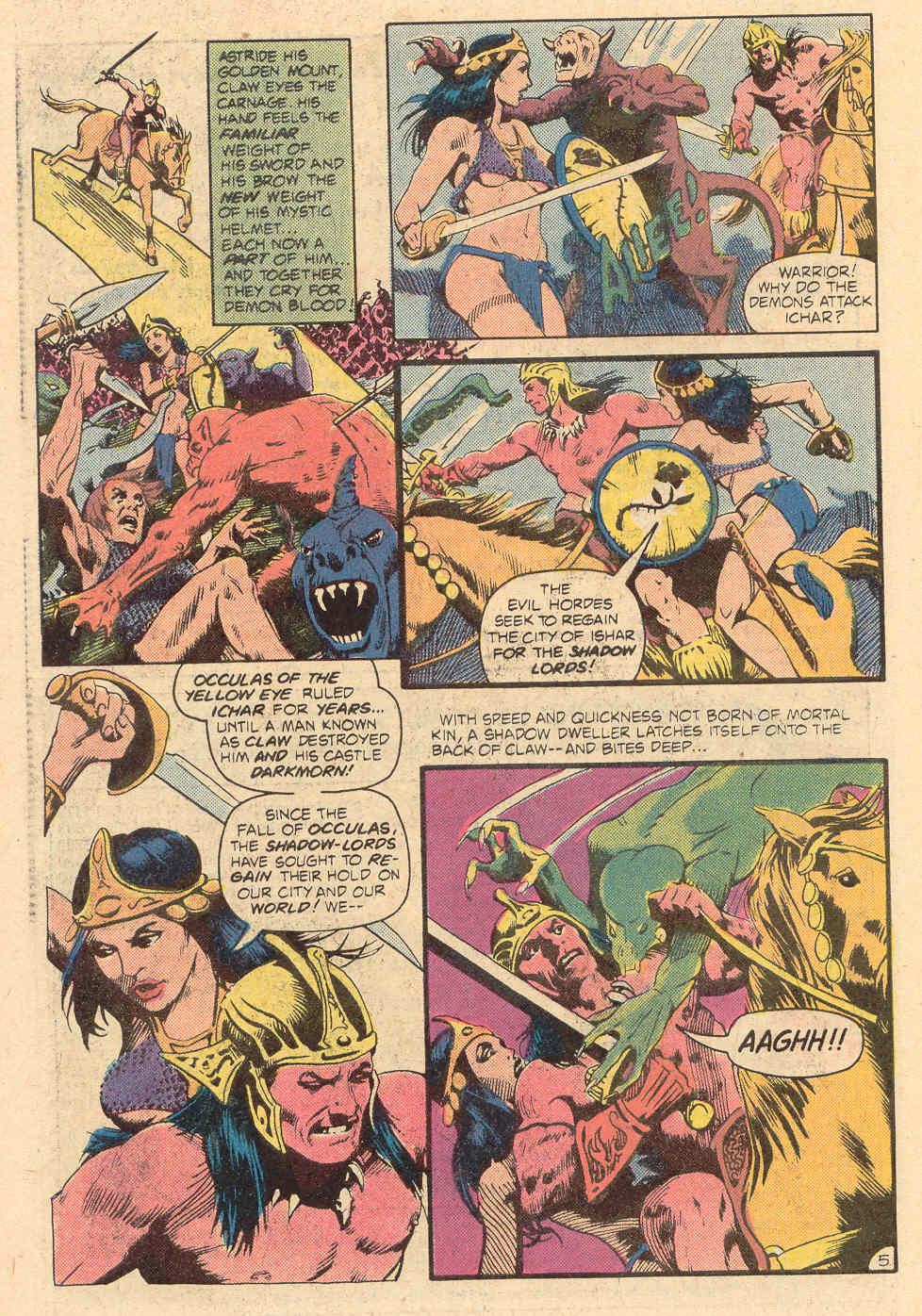 Read online Warlord (1976) comic -  Issue #48 - 23