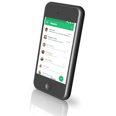hangout sms aplikasi android terbaik gratis 