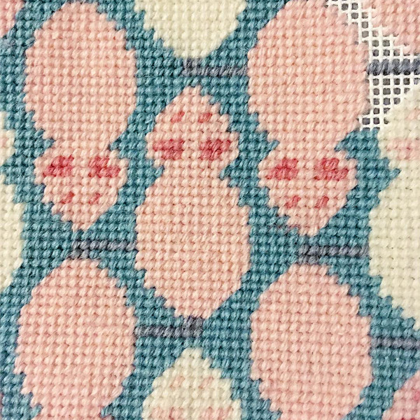 Sugar Mice repeat pattern design in pastel colours by The Makers Marks