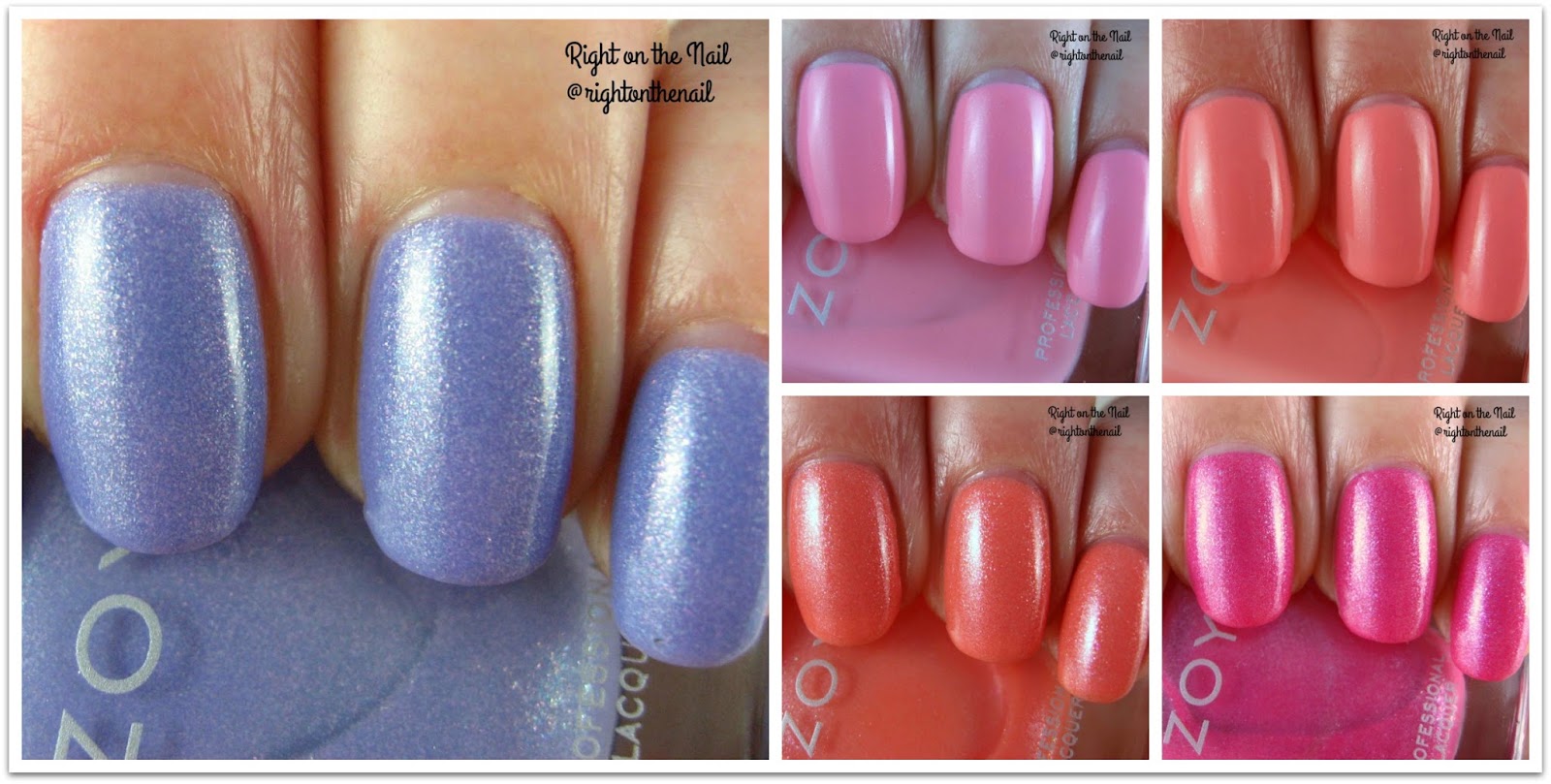 Right on the Nail: Right on the Nail ~ Zoya Spring 2016 Petals ...