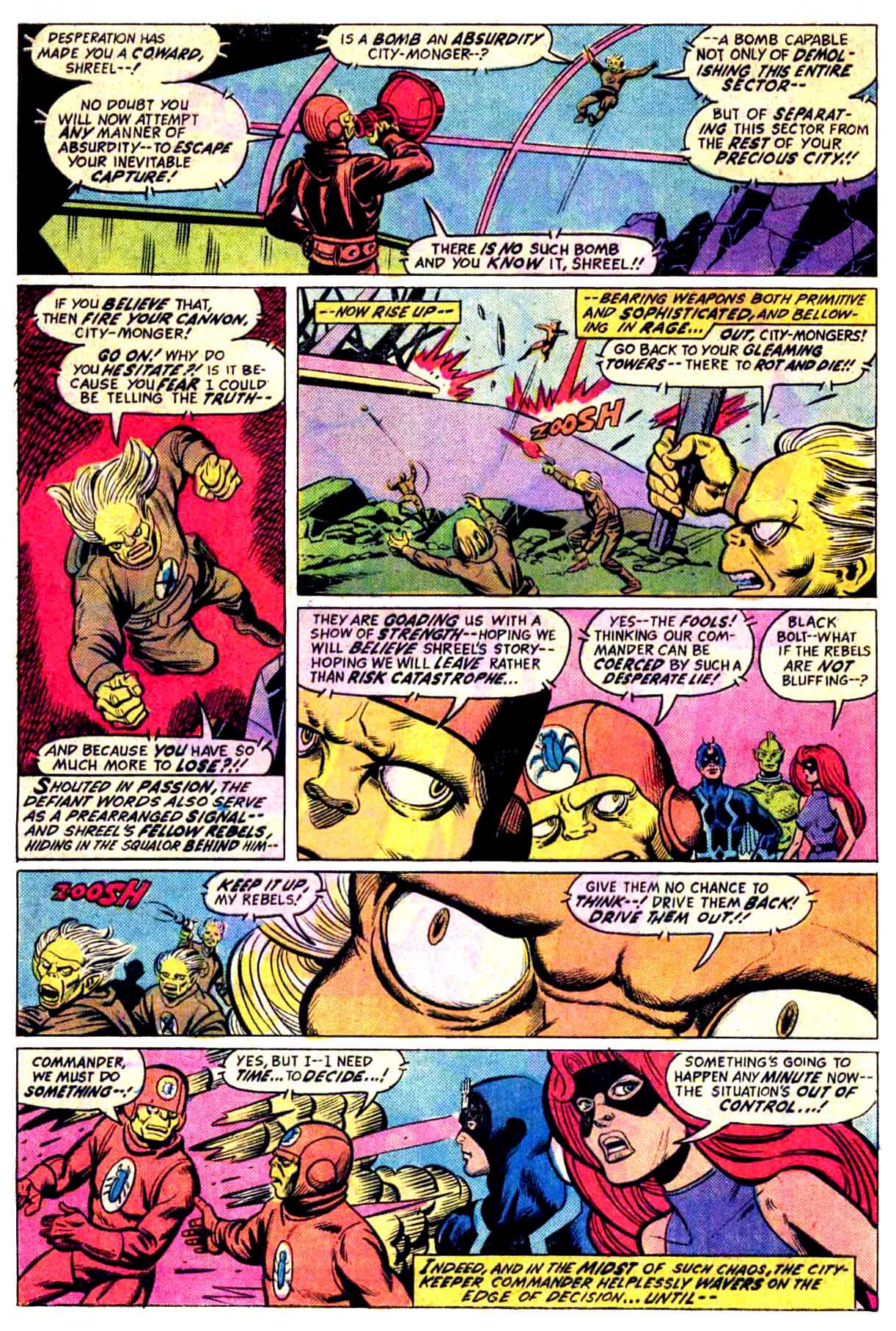Read online Inhumans (1975) comic -  Issue #7 - 15