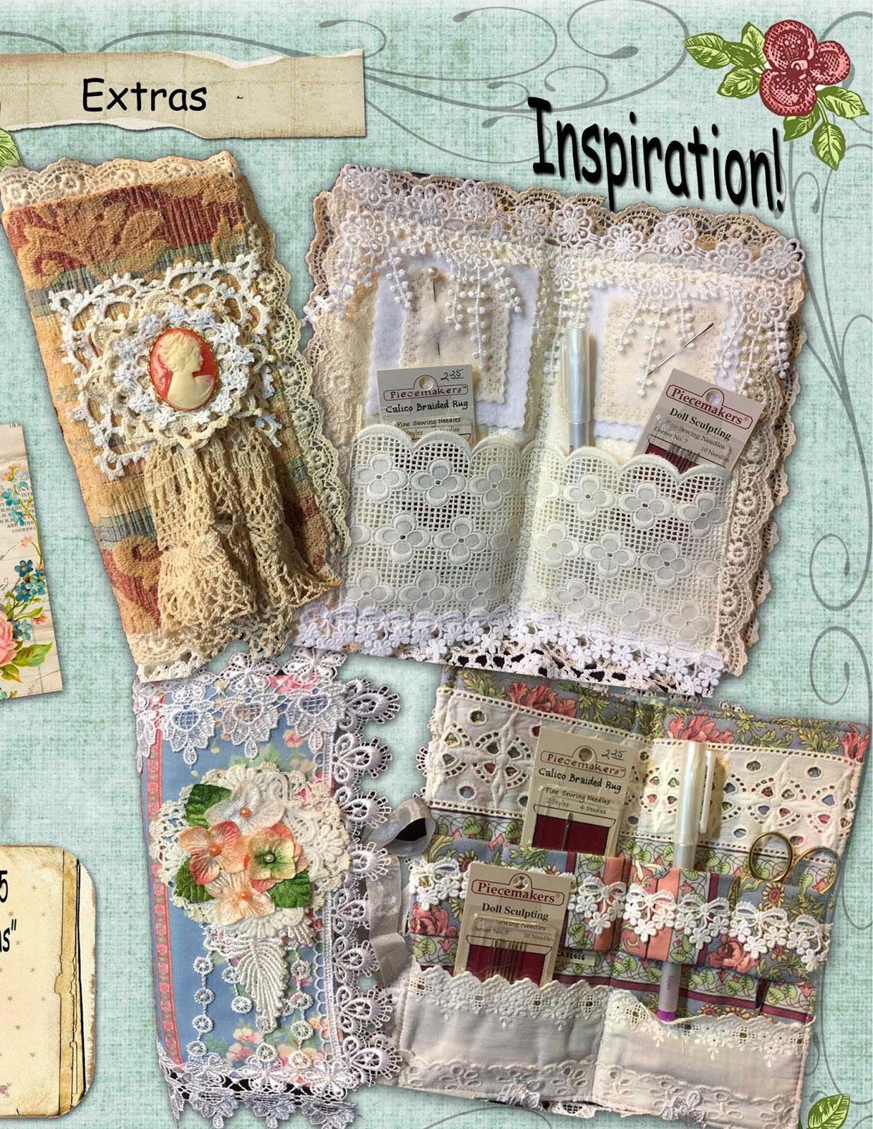 Grandmas laces Edwardian Needle Keep pattern is now available!
