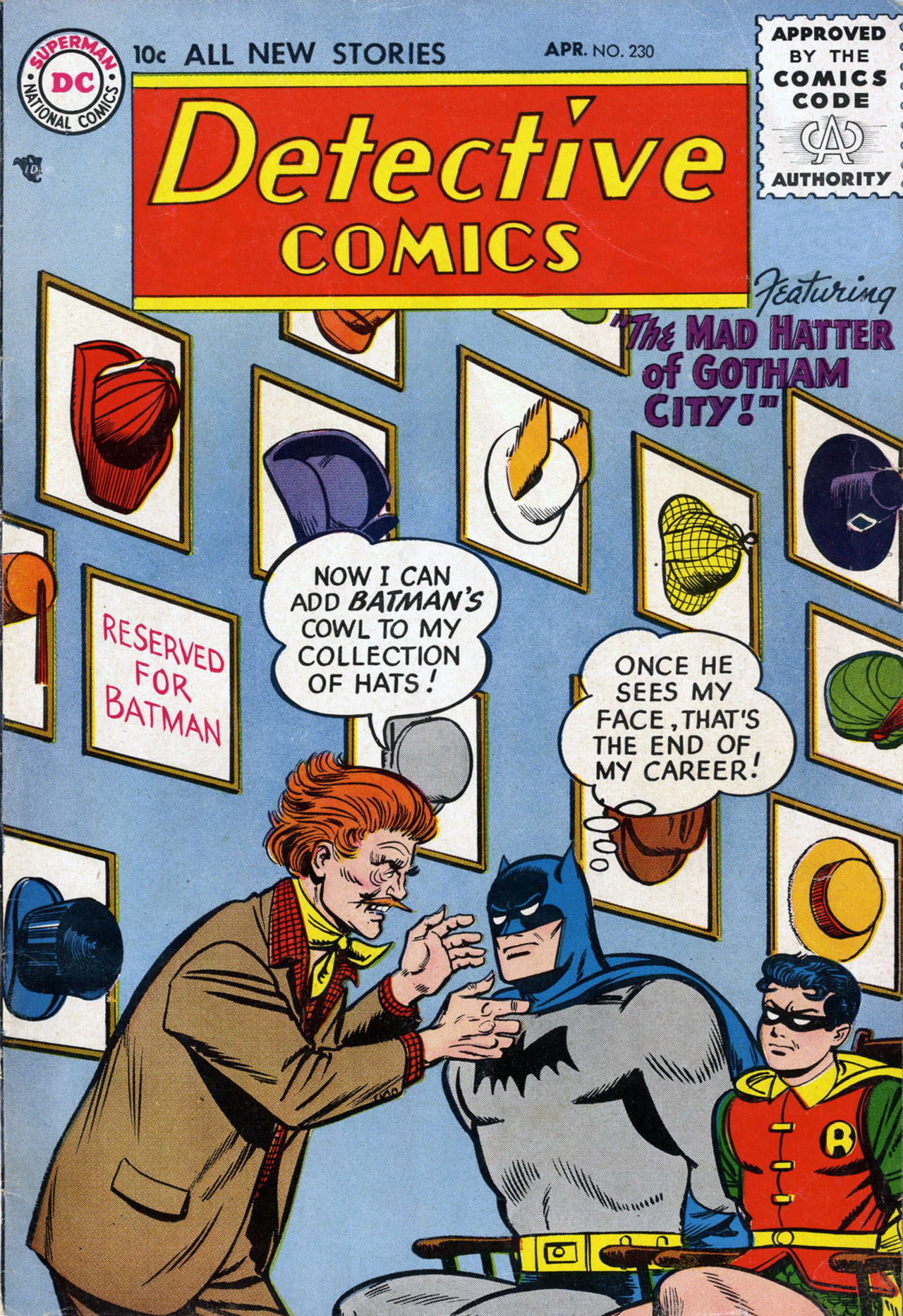 Read online Detective Comics (1937) comic -  Issue #230 - 1