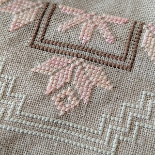 cross stitch - Kindness & Fortitude: A Quaker Sampler from Modern Folk Embroidery by Lucy Brennan