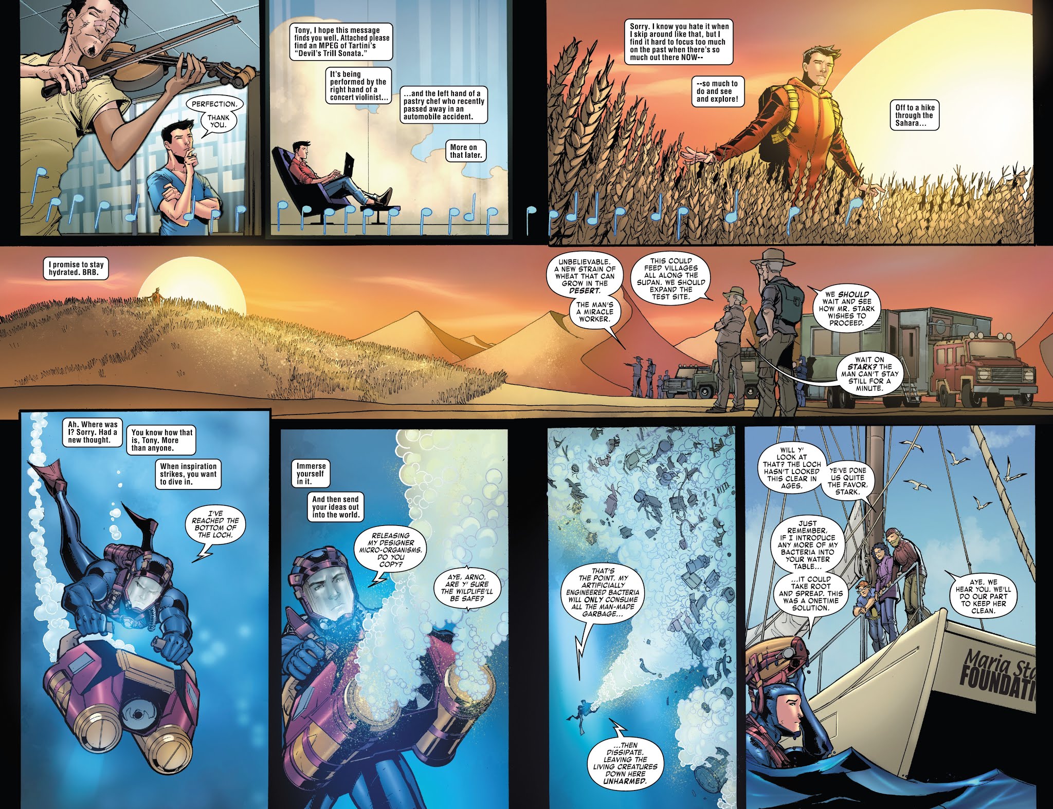 Read online Tony Stark: Iron Man comic -  Issue #5 - 5