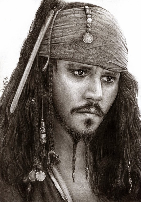 10-Pirates-of-the-Caribbean-Captain-Jack-Sparrow-Daisy-van-den-Berg-How-To-Draw-a-Realistic-www-designstack-co