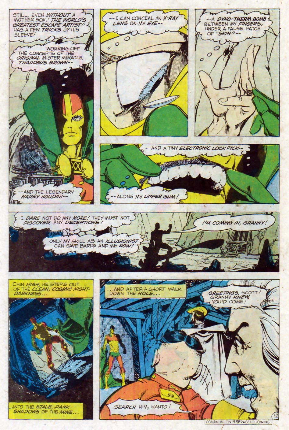 Read online Mister Miracle (1971) comic -  Issue #19 - 22