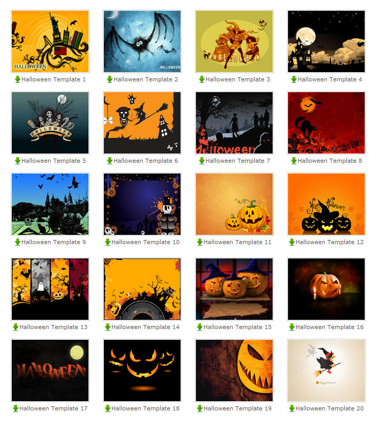 Related Festivals PowerPoint Sources Halloween PowerPoint Backgrounds 