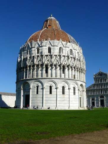 Visita de un día a Pisa baptisterio