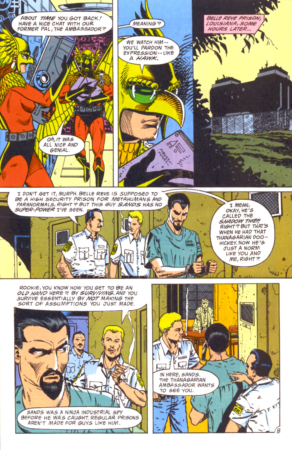 Read online Hawkworld (1990) comic -  Issue #26 - 9