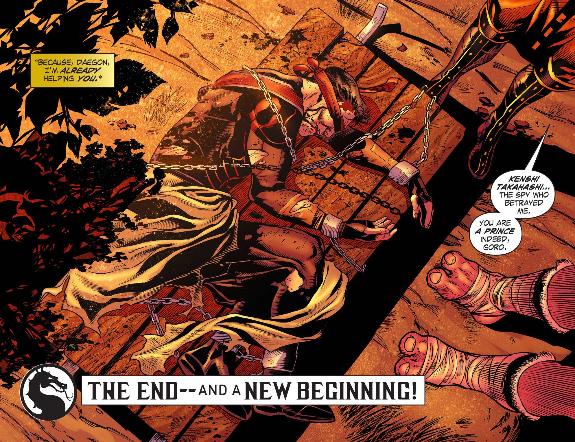 Read online Mortal Kombat X [I] comic -  Issue #36 - 23