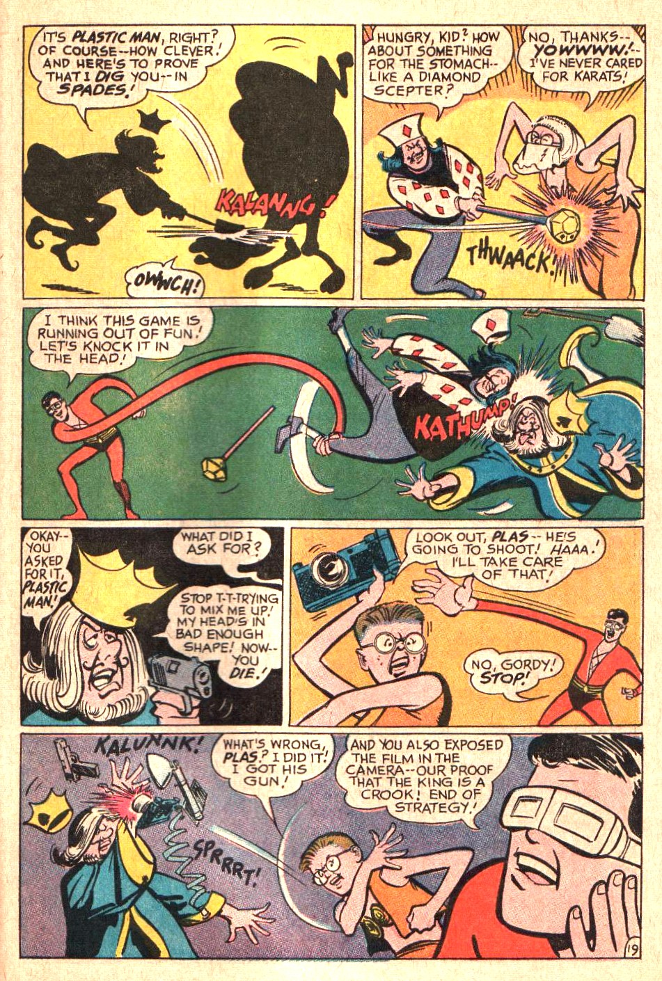 Read online Plastic Man (1966) comic -  Issue #7 - 27