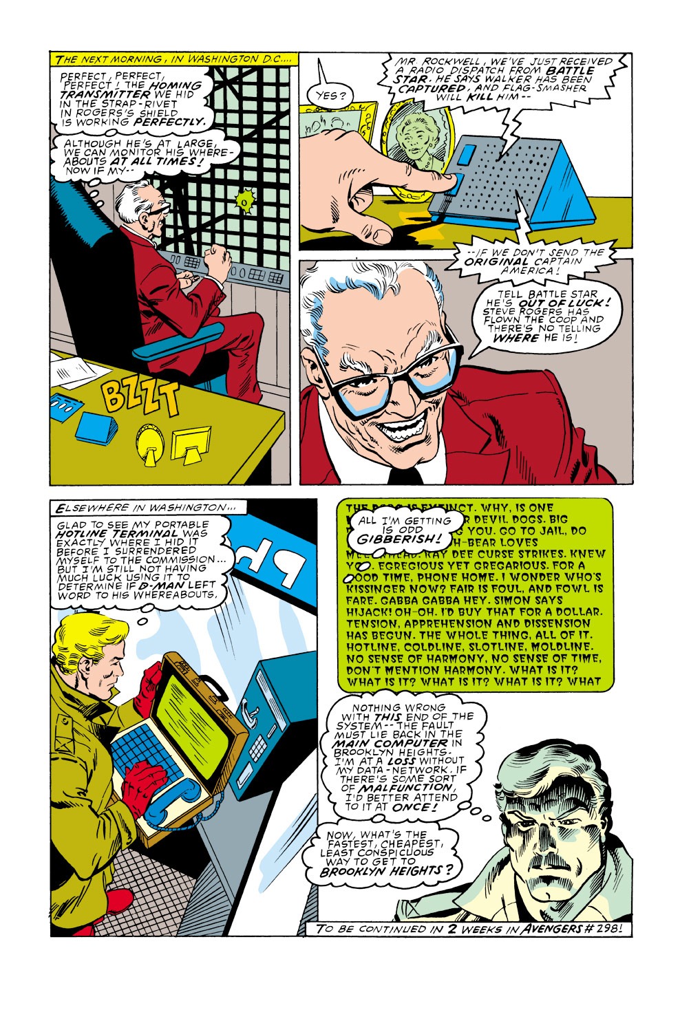 Read online Captain America (1968) comic -  Issue #348 - 23