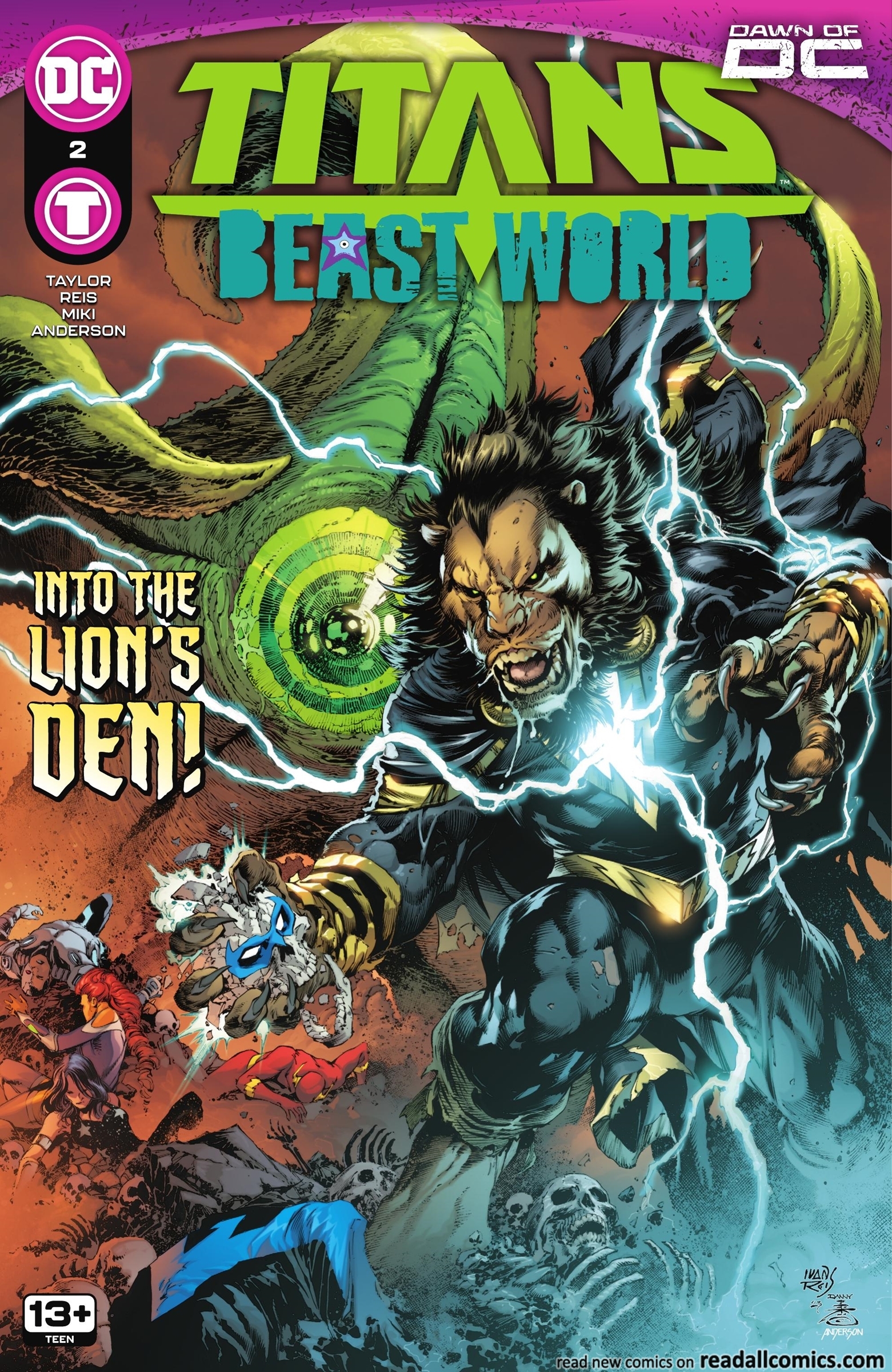 Titans: Beast World chapter 2 page 1