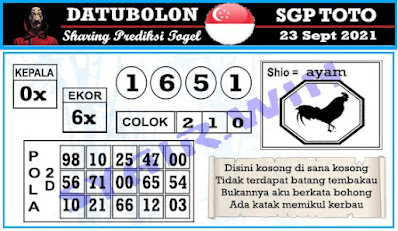 PREDIKSI SGP YOHII
