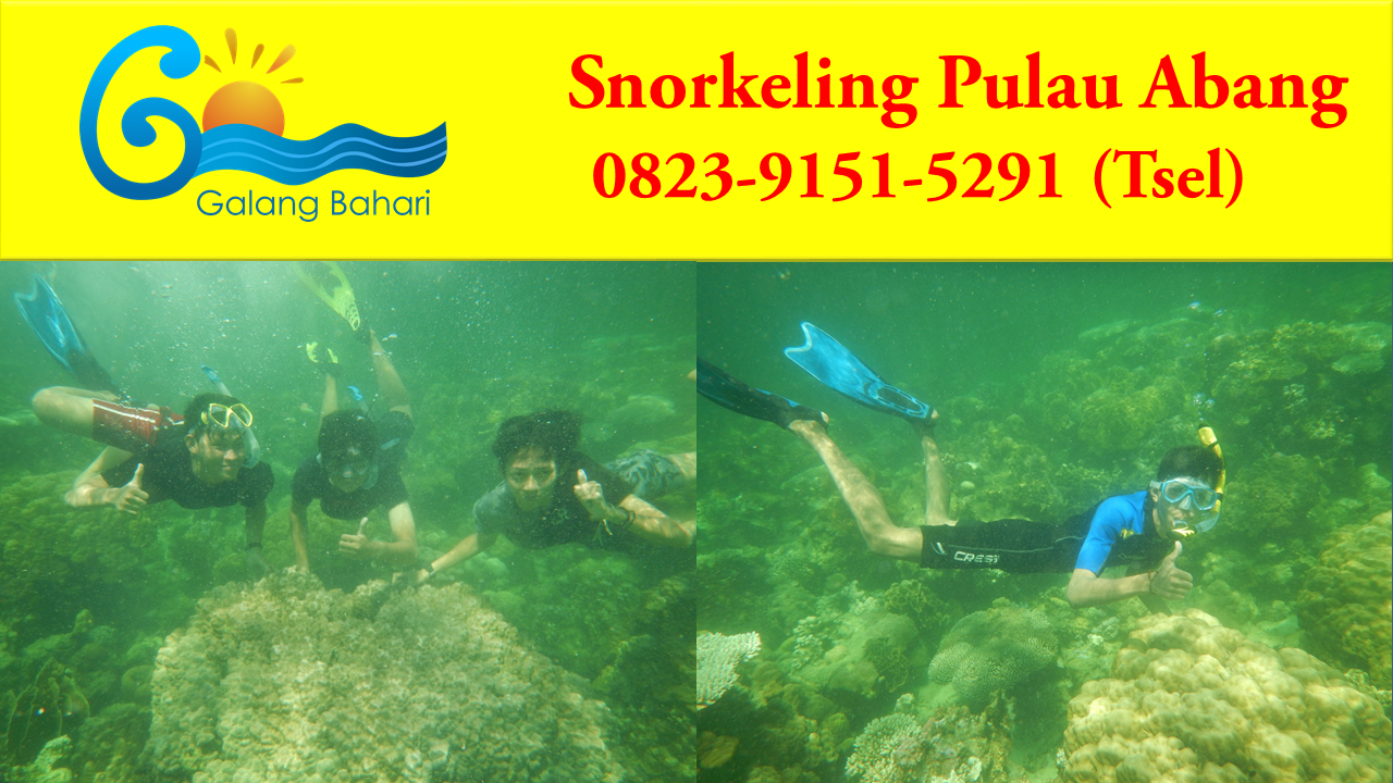 Harga Snorkeling di Pulau Abang: 0821-9999-8780 (Tsel ...