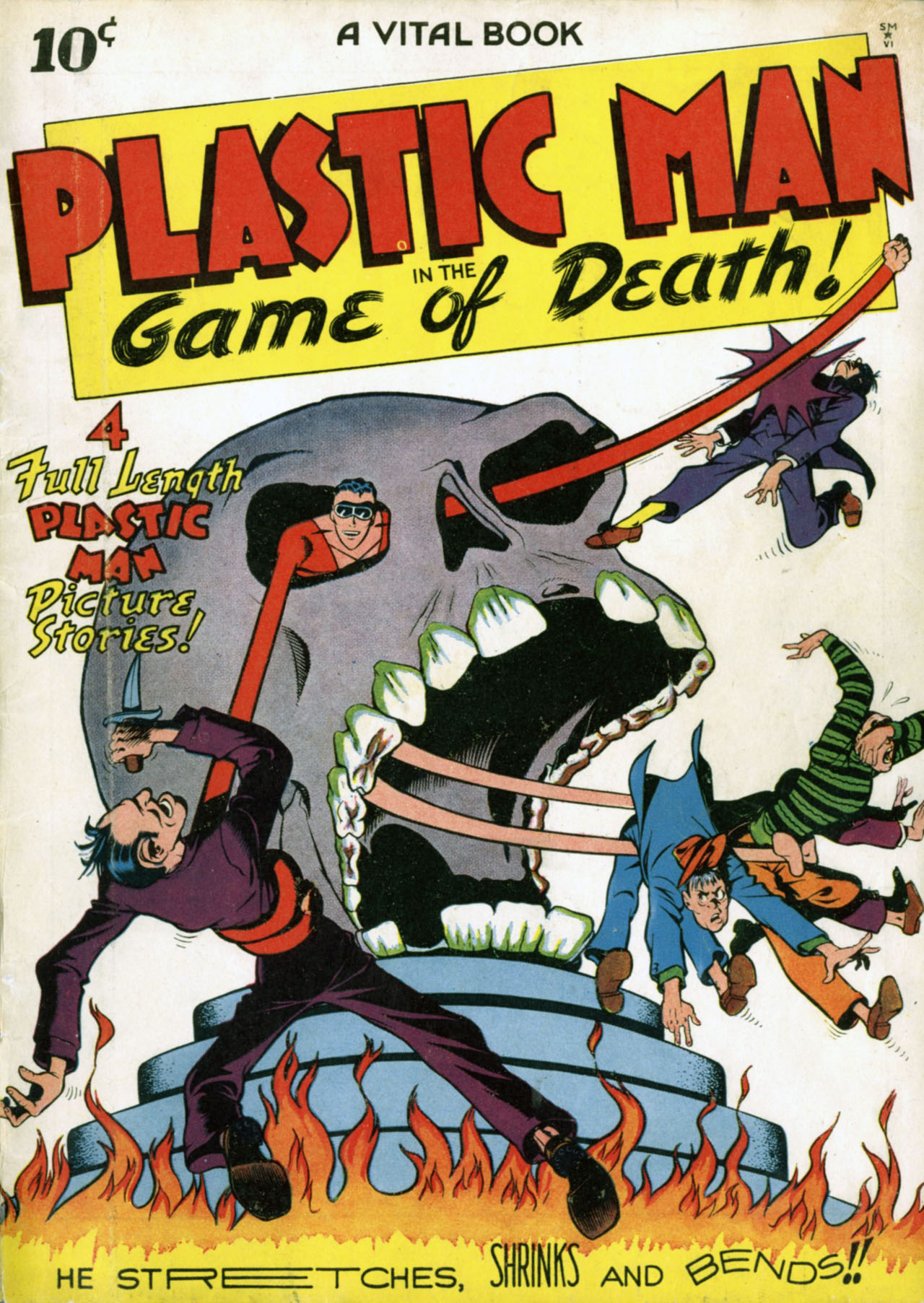 Read online Plastic Man (1943) comic -  Issue #1 - 1