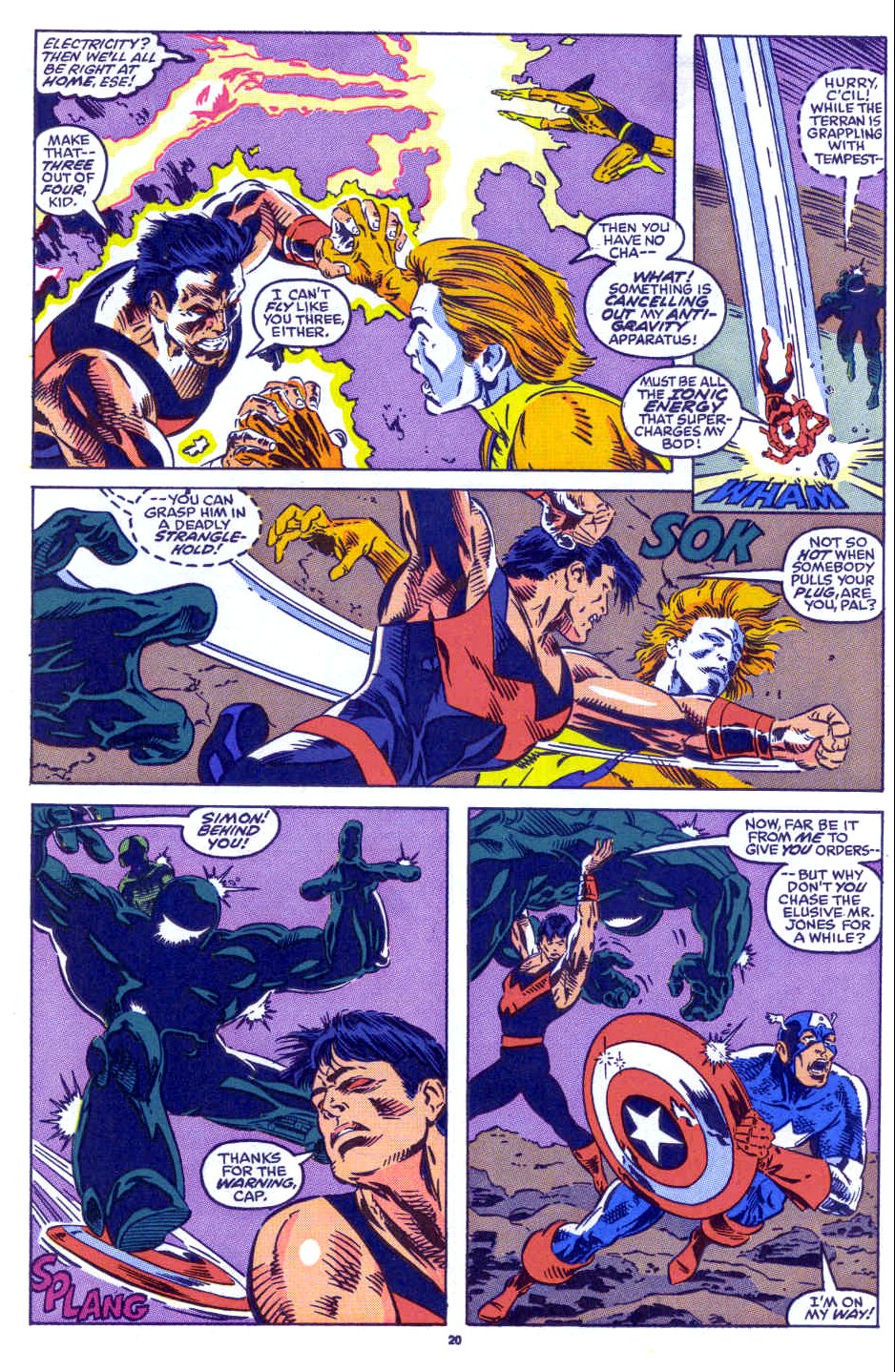 Read online Captain America (1968) comic -  Issue #398b - 17
