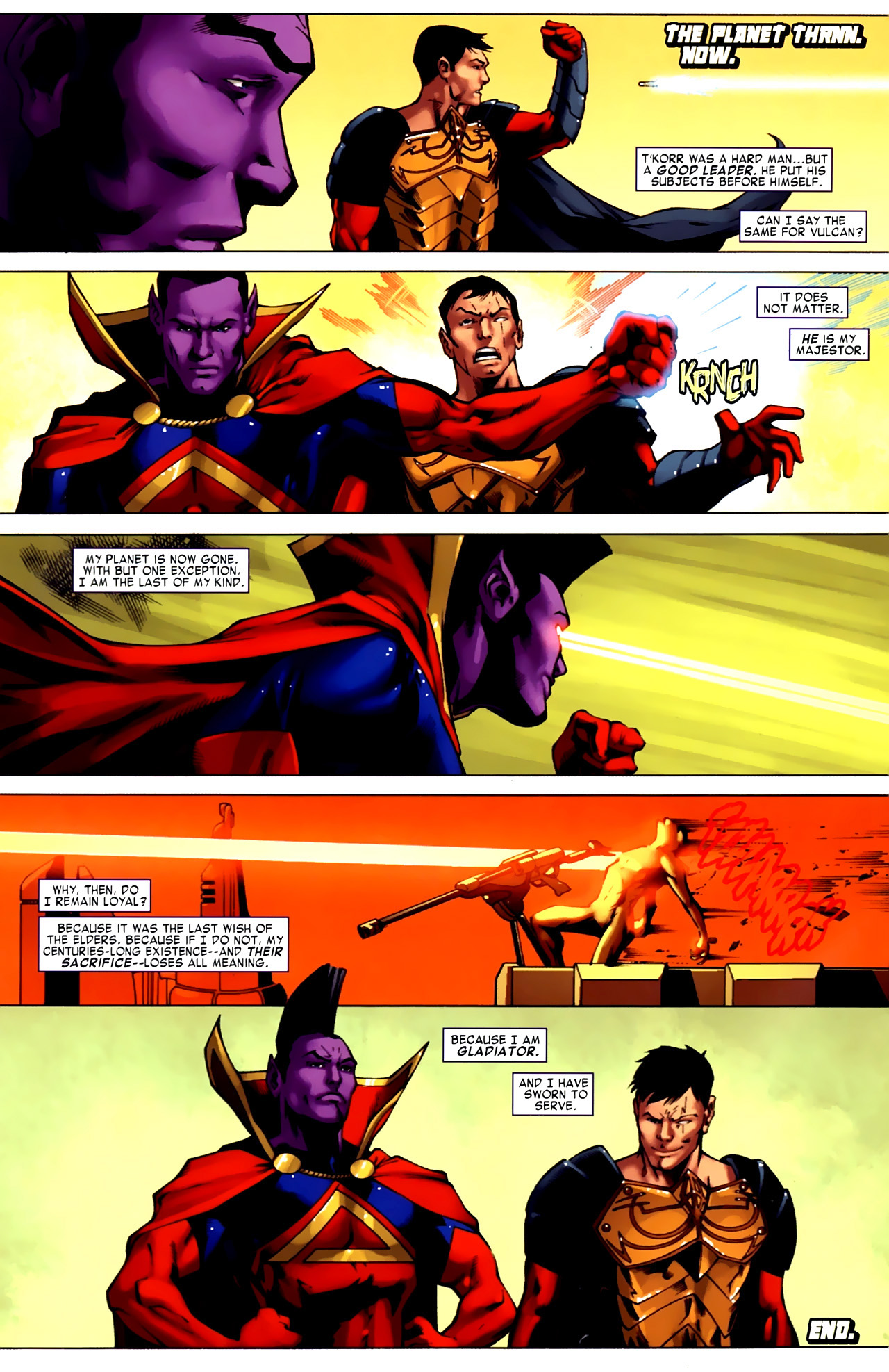 Read online War of Kings: Warriors comic -  Issue #1 - 18