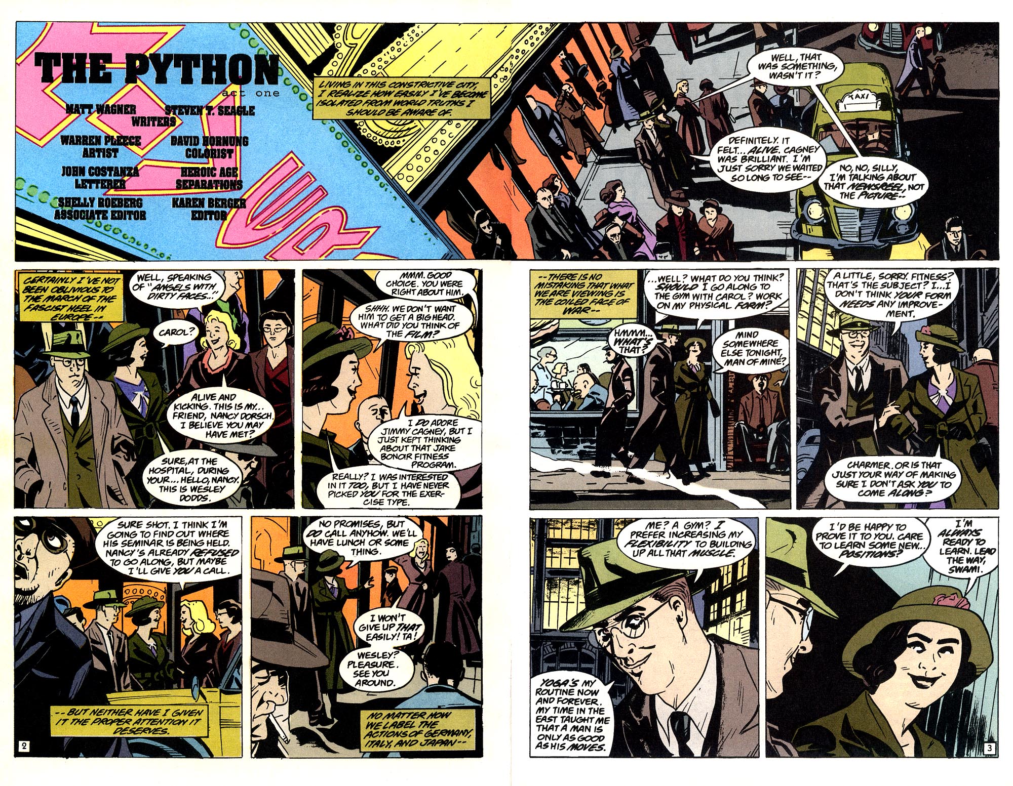 Sandman Mystery Theatre Issue #33 #34 - English 3
