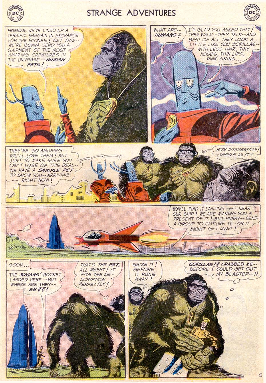 Read online Strange Adventures (1950) comic -  Issue #108 - 7