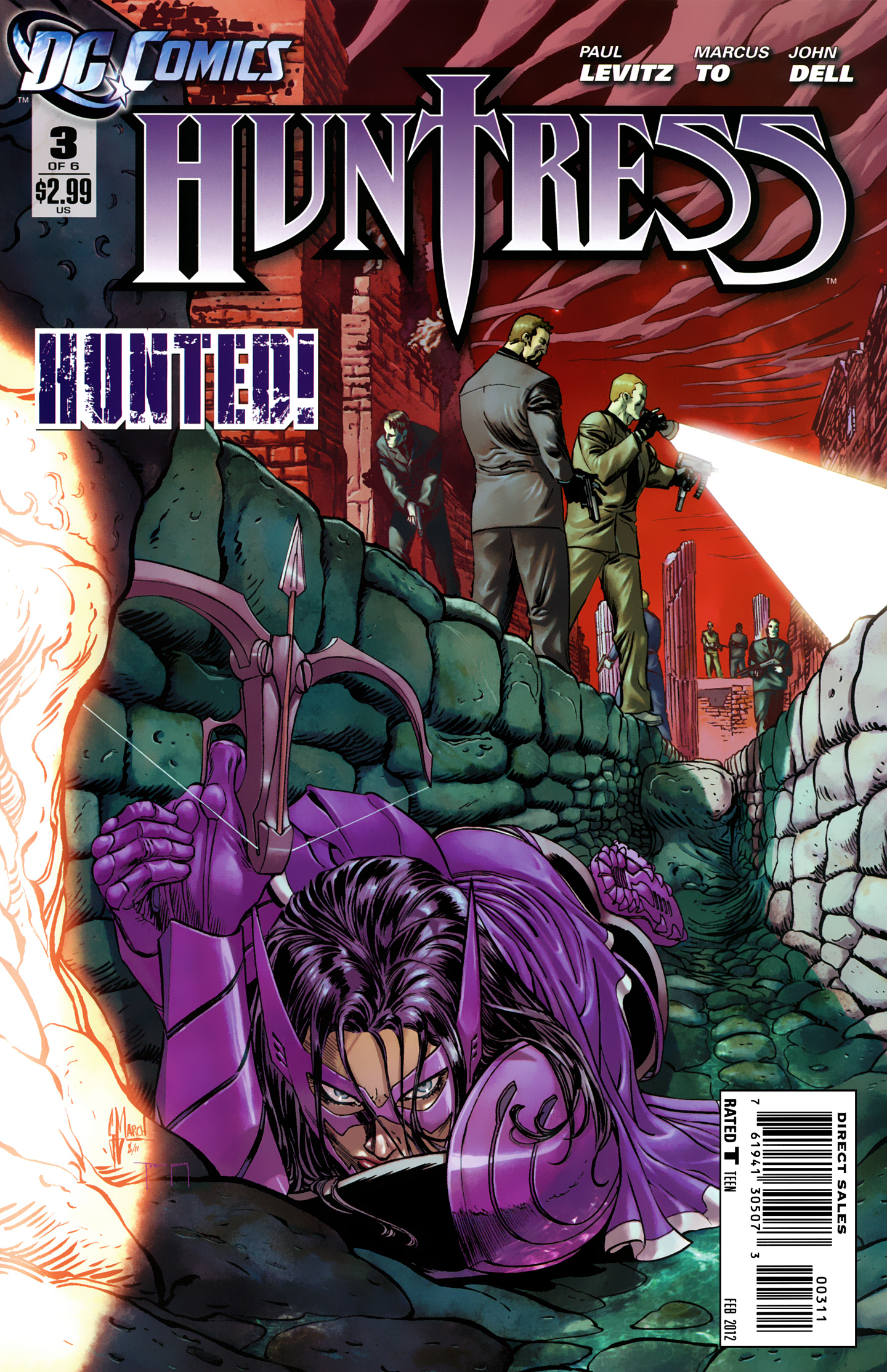 Read online Huntress comic -  Issue #3 - 1