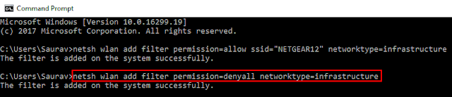 How to block other WiFi Network signals on your Windows PC How to block other WiFi Network signals on your Windows PC