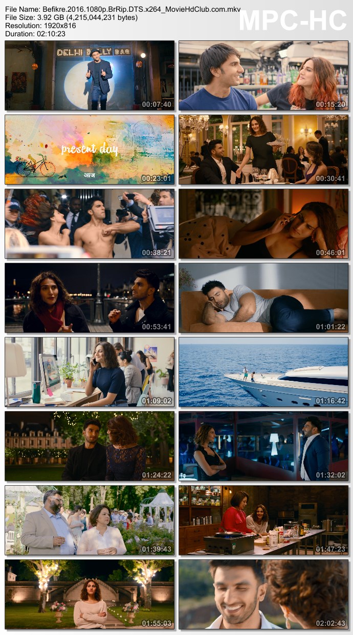 {หนังใหม่! ซับไทย}[Super-HQ] Befikre (2016) - (ชื่อไทยยังไม่ออกอีก!) [1080p][เสียง:ฮินดี DTS][ซับ:ไทย/Eng][.MKV][3.92GB] BK_MovieHdClub_SS