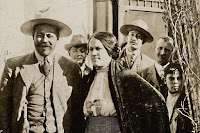 Pancho Villa with wife Maria Luz Corral