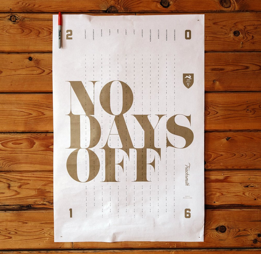 10engines 10E2499 Tracksmith No Days Off