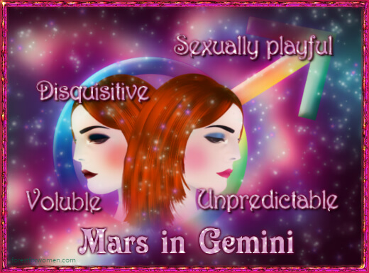 Description Of Mars In Gemini Forest For Women