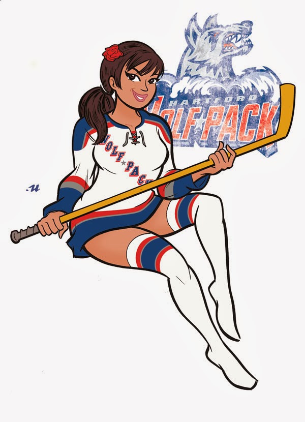 Atom-Bomb Bikini: Hartford WolfPack Atom-Bomb Bikini: Hartford WolfPack