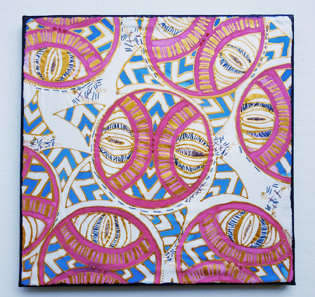 StencilGirl Talk Christy Strickler Silk Painting with StencilGirl