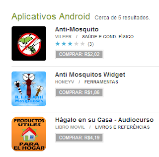 App Android para espantar mosquitos, são uma fraude para roubar o seu dinheiro