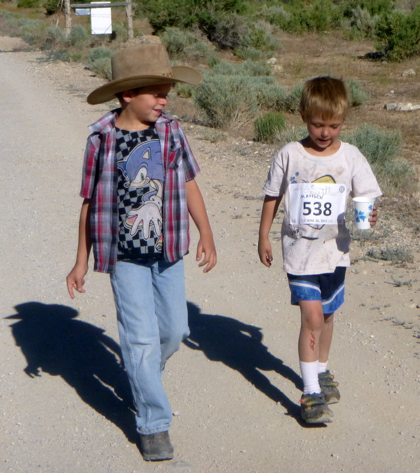Desert Survivor Desert Boy's First 5K