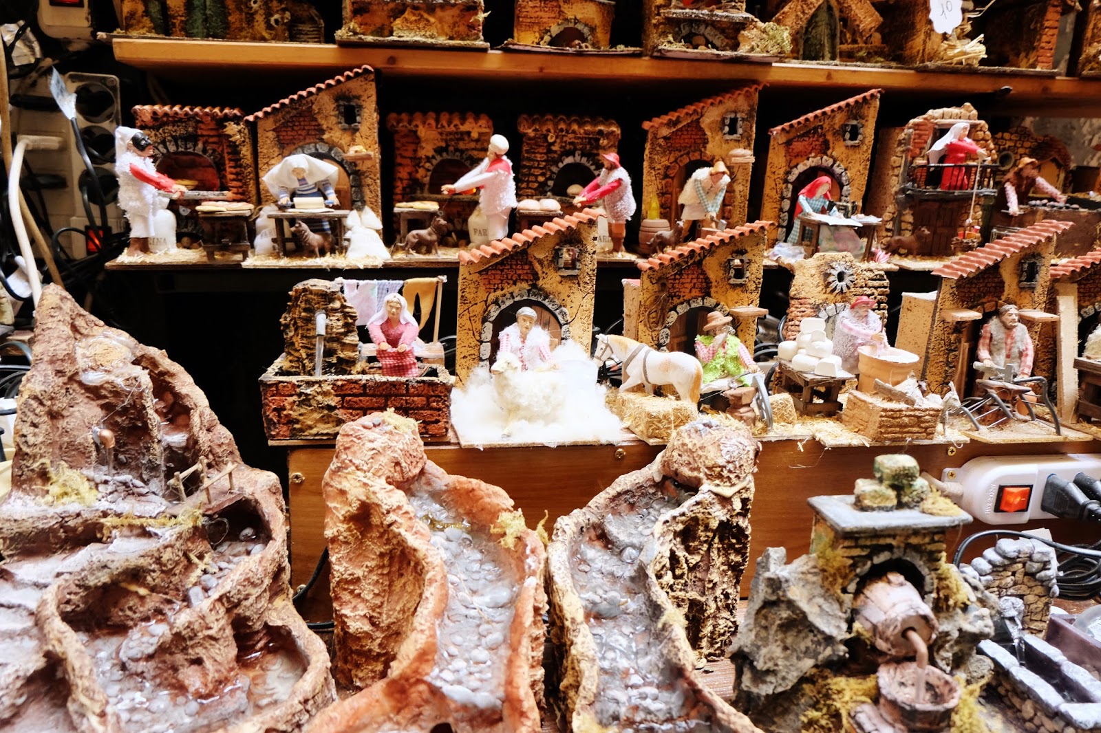 Nativity street in Naples Christine Loves to Travel