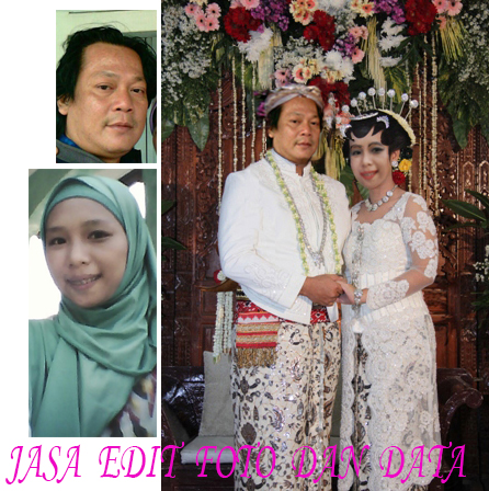 TOKO OPIK Jasa Edit Foto Dan Data: Foto Pre Wedding Dan Wedding Editan