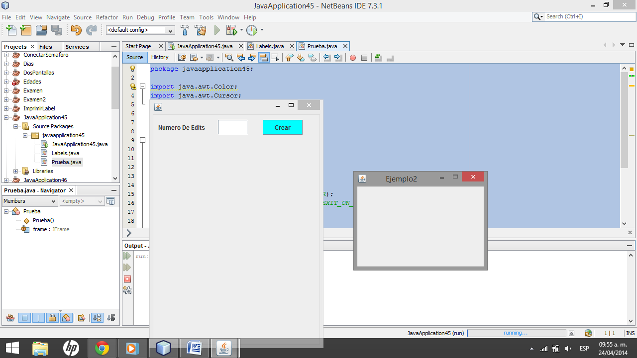 appleworld Píldoras de Programación en Java Frame