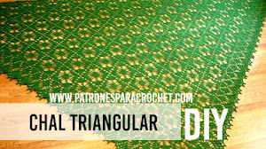 Chal triangular / Patrones y tutoriales