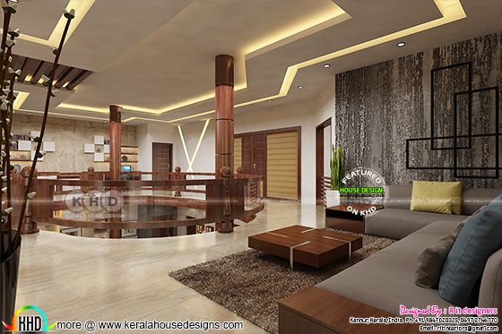 Upper floor interior designs