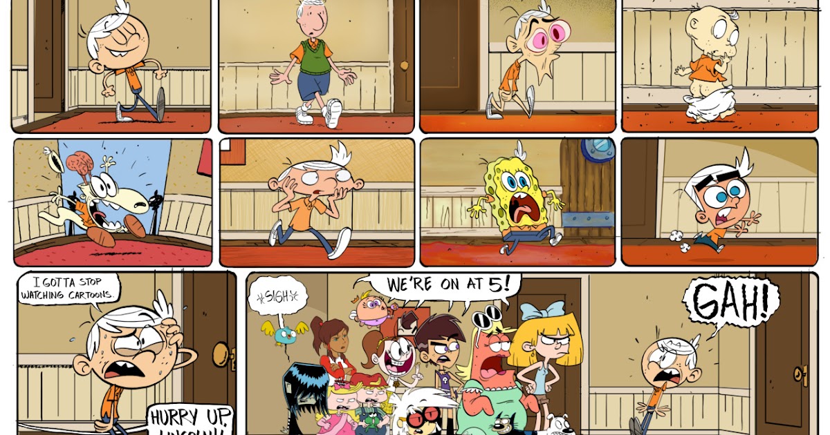 Nickalive The Loud House Comic By Miguel Puga And Diem Doan