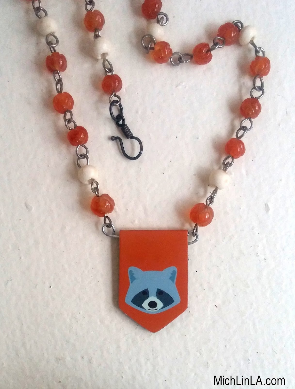 Mich L. in L.A. Convertible Bookmark Necklace