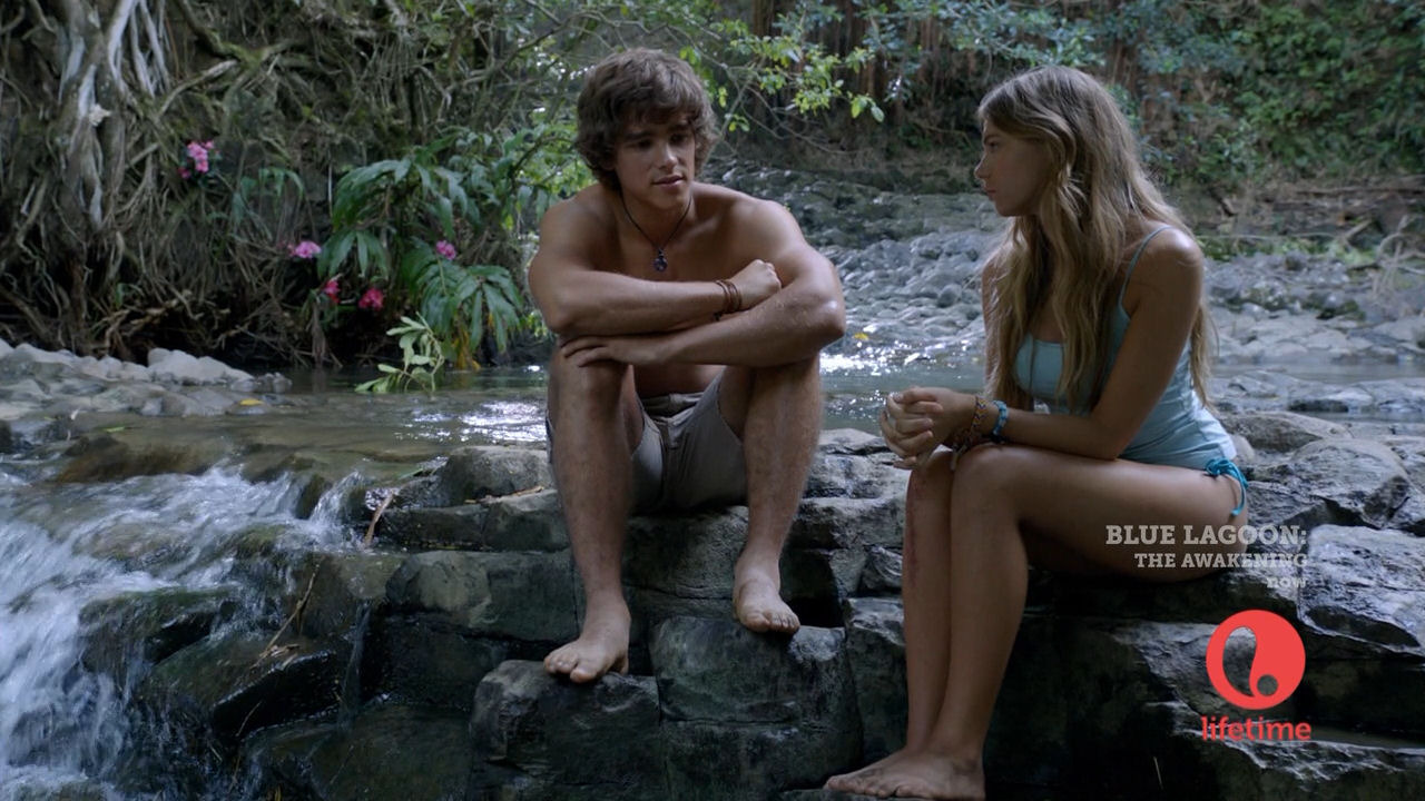 Brenton Thwaites - Shirtless & Barefoot in "The Blue Lagoon: The A...
