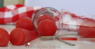 Ice pops od lubenice - Kuvajmo srcem