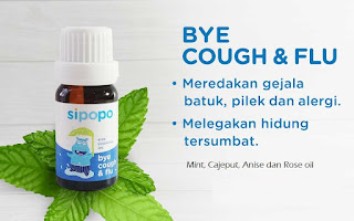 Sipopo Kids Essential Oil Bye Cough and Flu